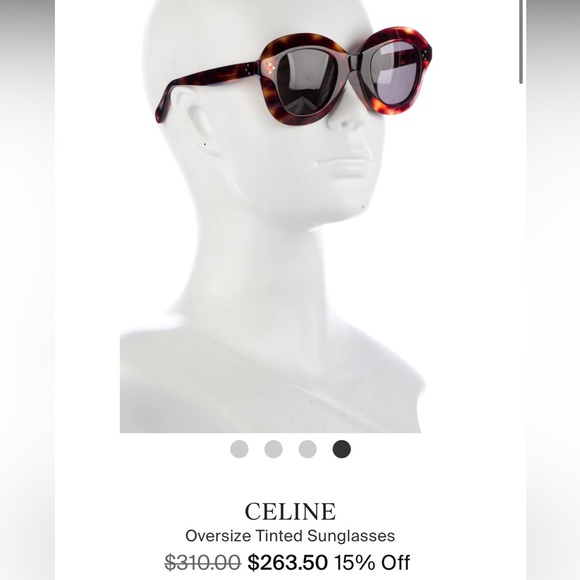 Celine Sunglasses With Case & Cloth main image 9